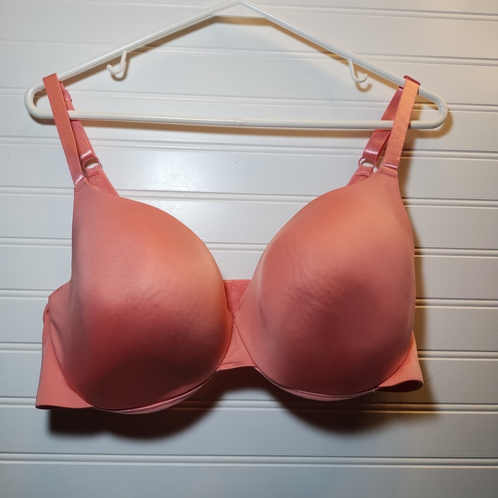 Delta Burke‎ Womens Peach Full Coverage Underwire Bra 40DD 2481-28